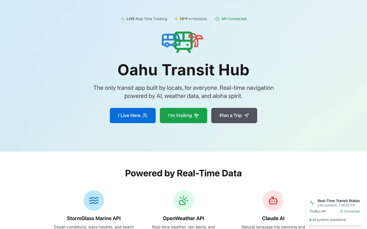 Oahu Transit Hub