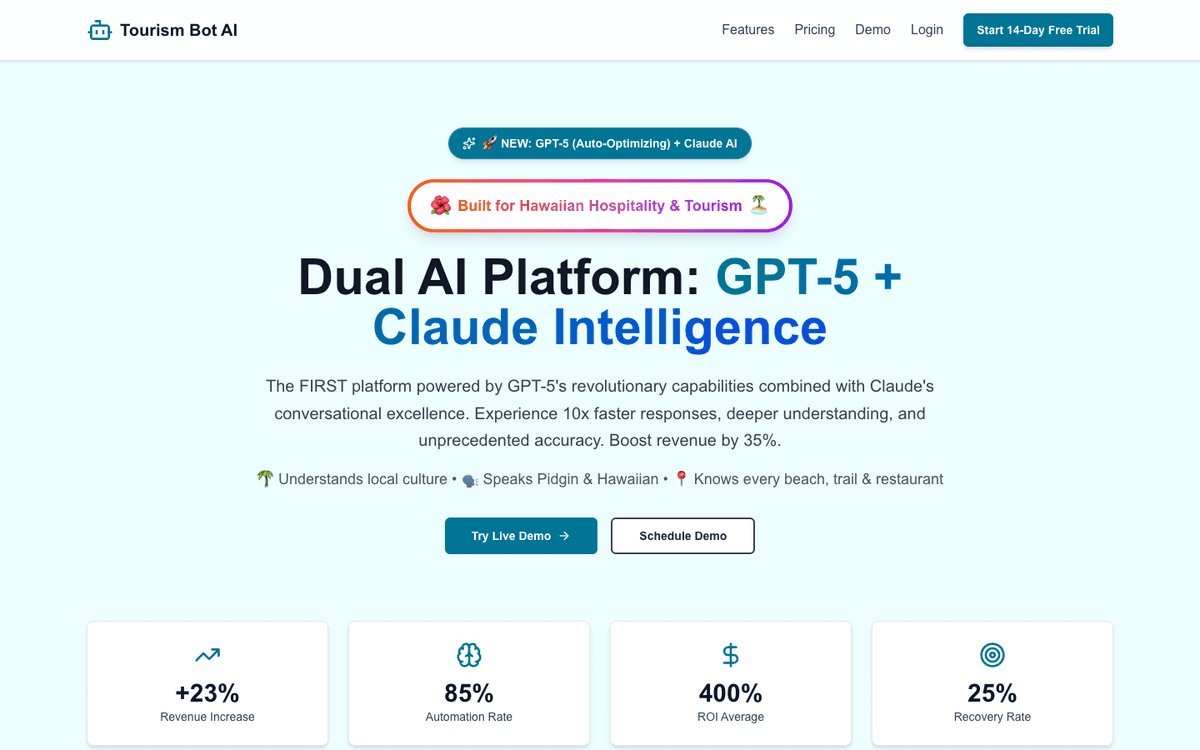 AI Tourism Assistant